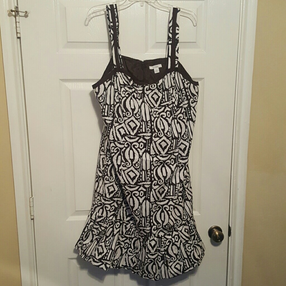 18W Tribal Print Dressbarn dress #54
